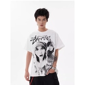 ストリート Battleプリント Tシャツ T920