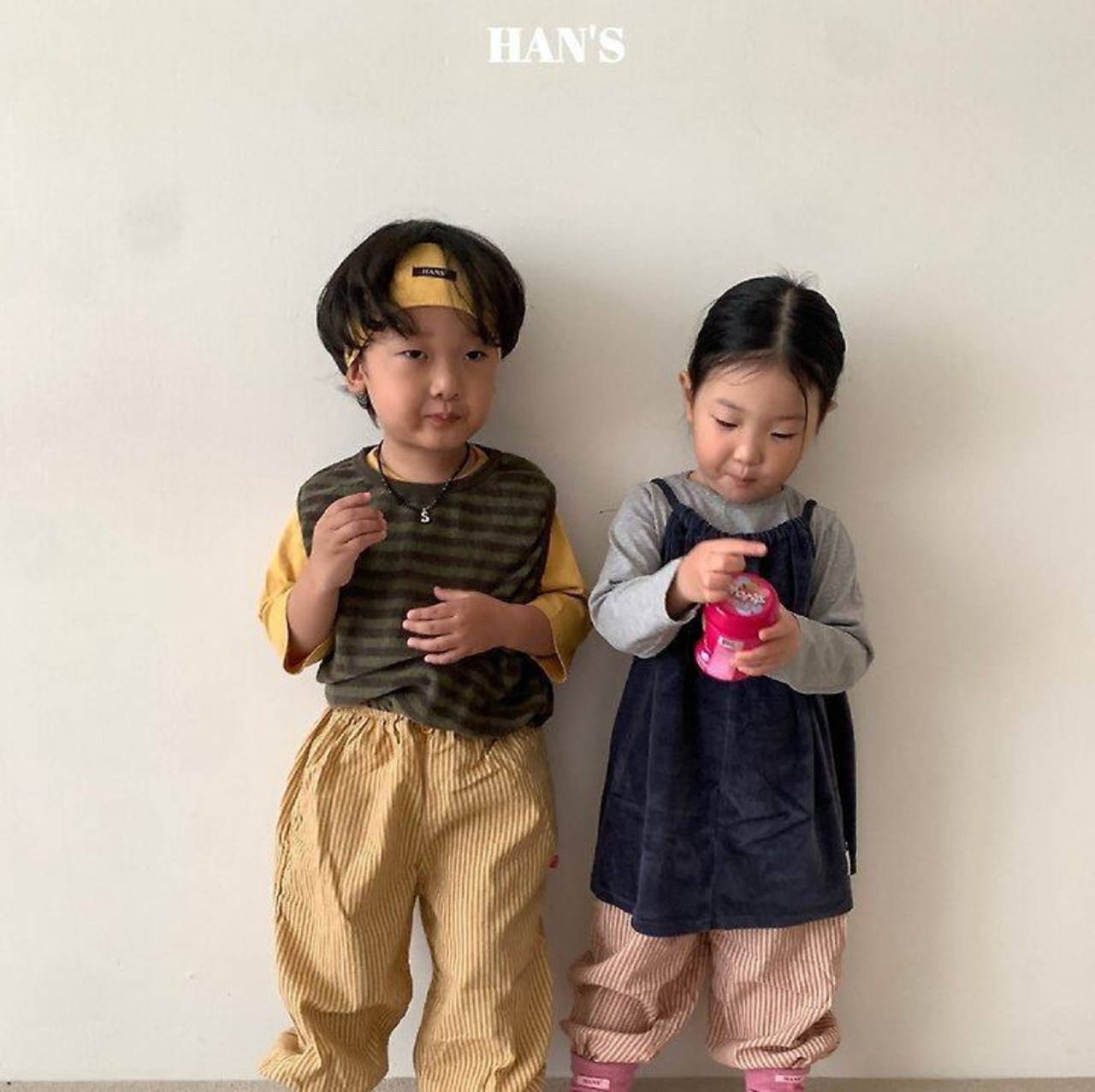 韓国子供服 / 26Autumn / 〖取寄〗Hans / リジュランパンツ / キッズ服 / ジュニア服 *XS~JM*