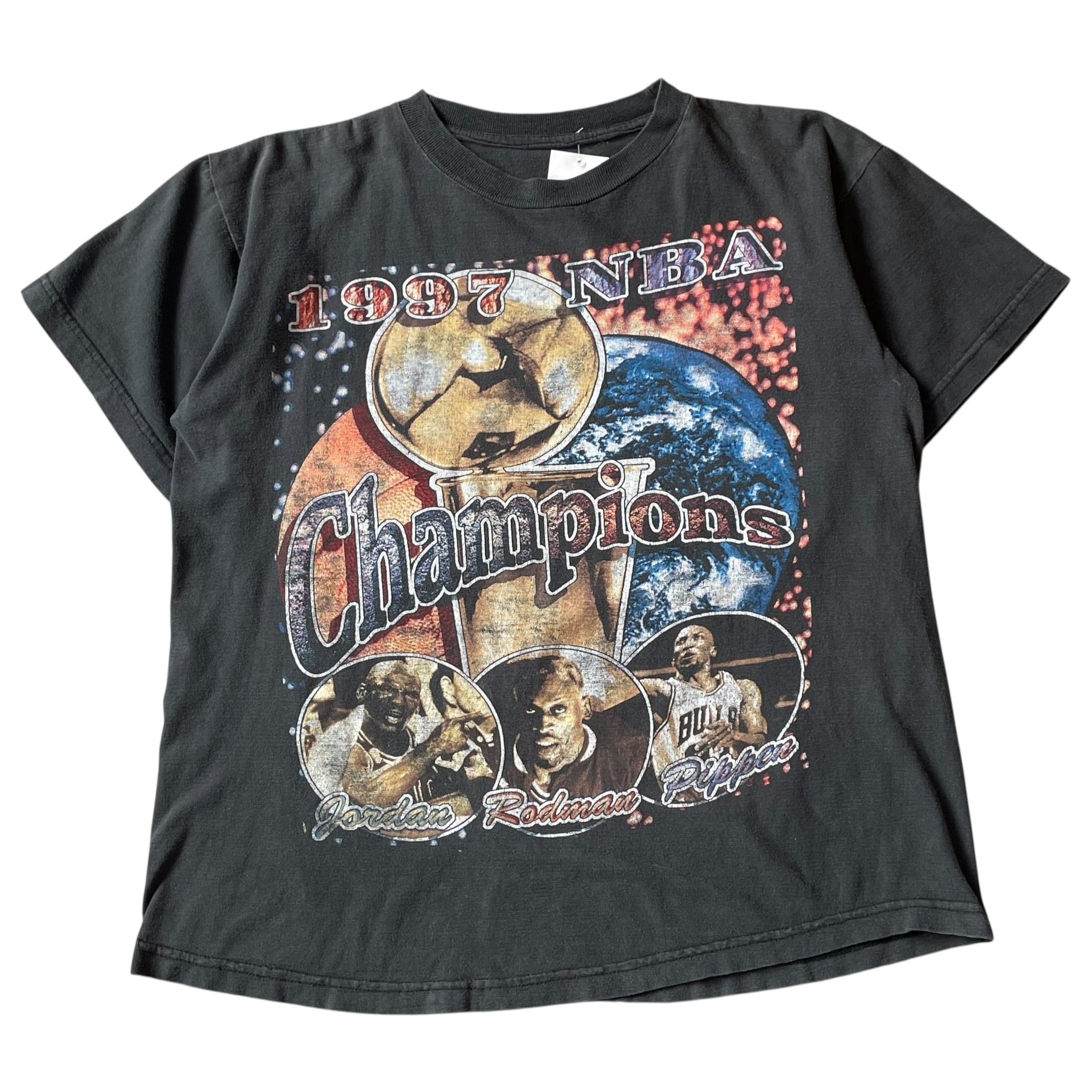 NBA シカゴブルズ 1997ファイナルチャンピオン Tシャツ　ヴィンテージ 90s CHICAGO BULLS 