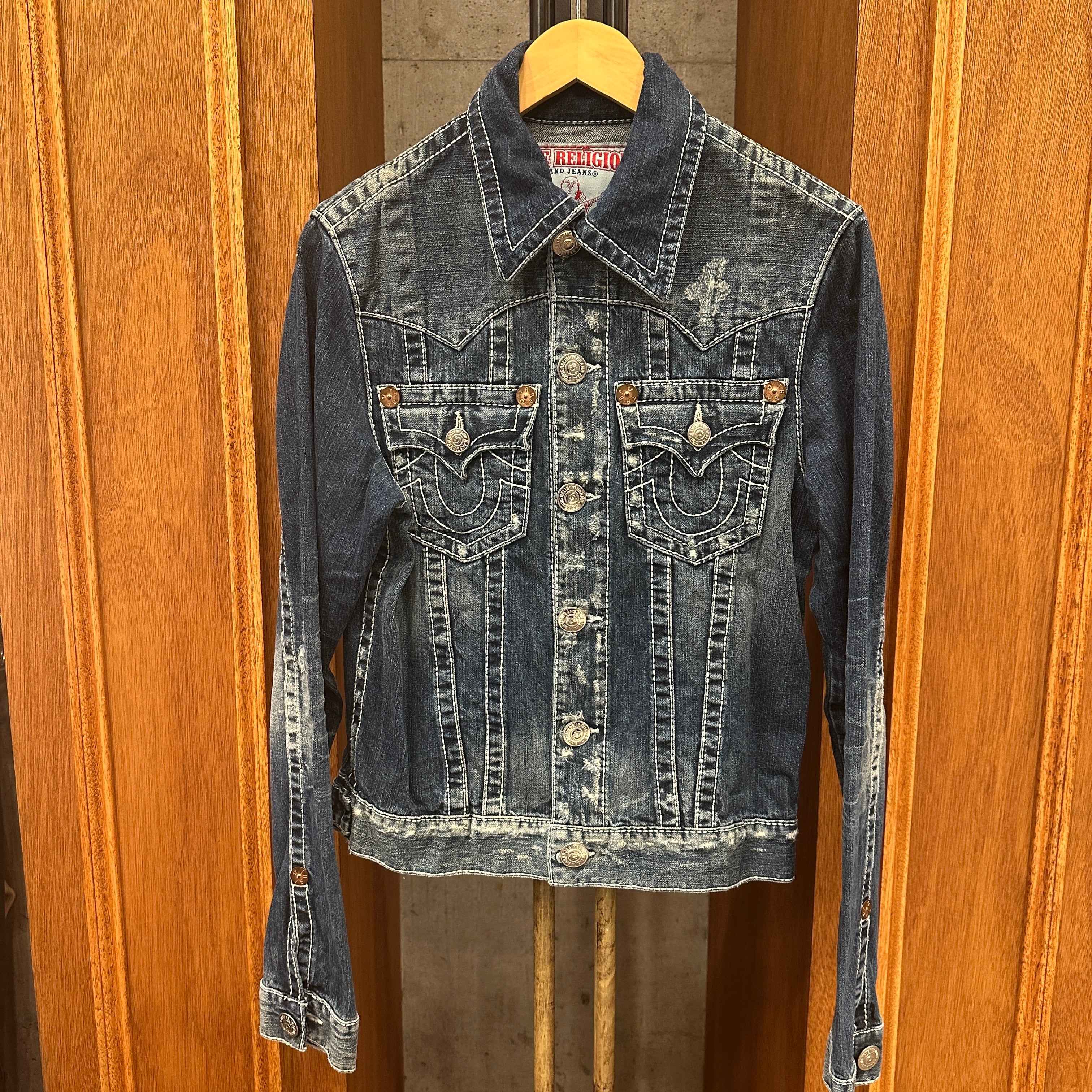 TRUE RELIGION JIMMY BIG T DENIM JACKET S ⑧ | safarionline