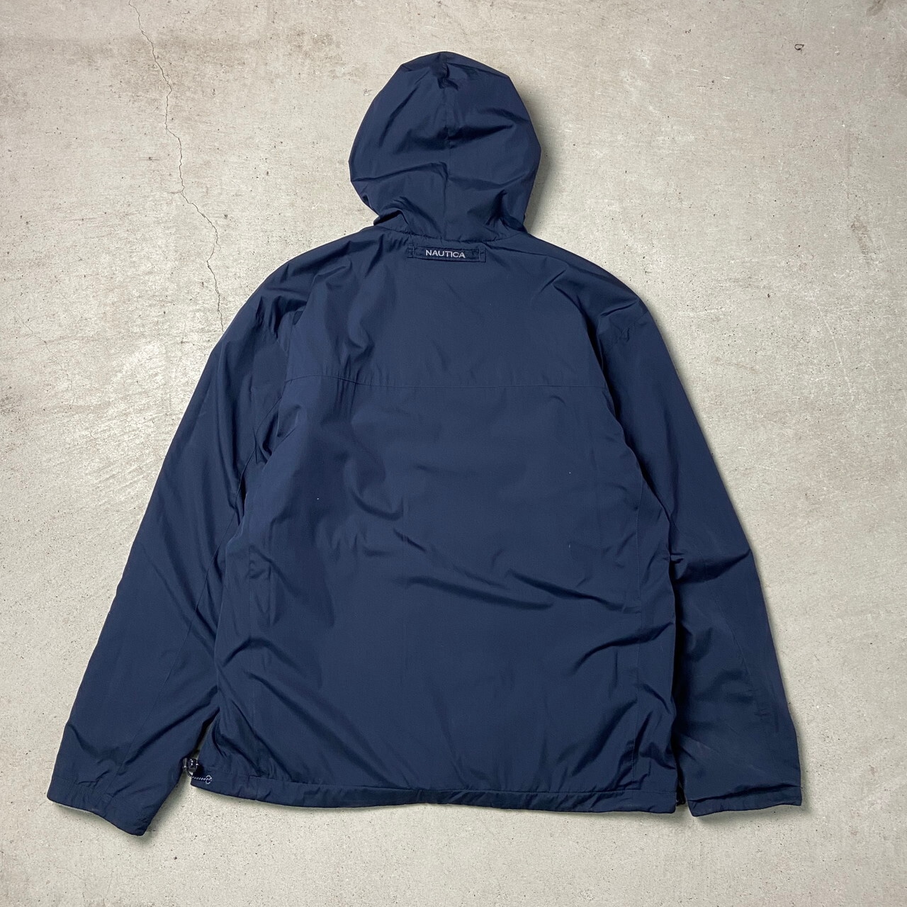 NAUTICA ノーティカ リバーシブル フリースパーカー ナイロンパーカー 