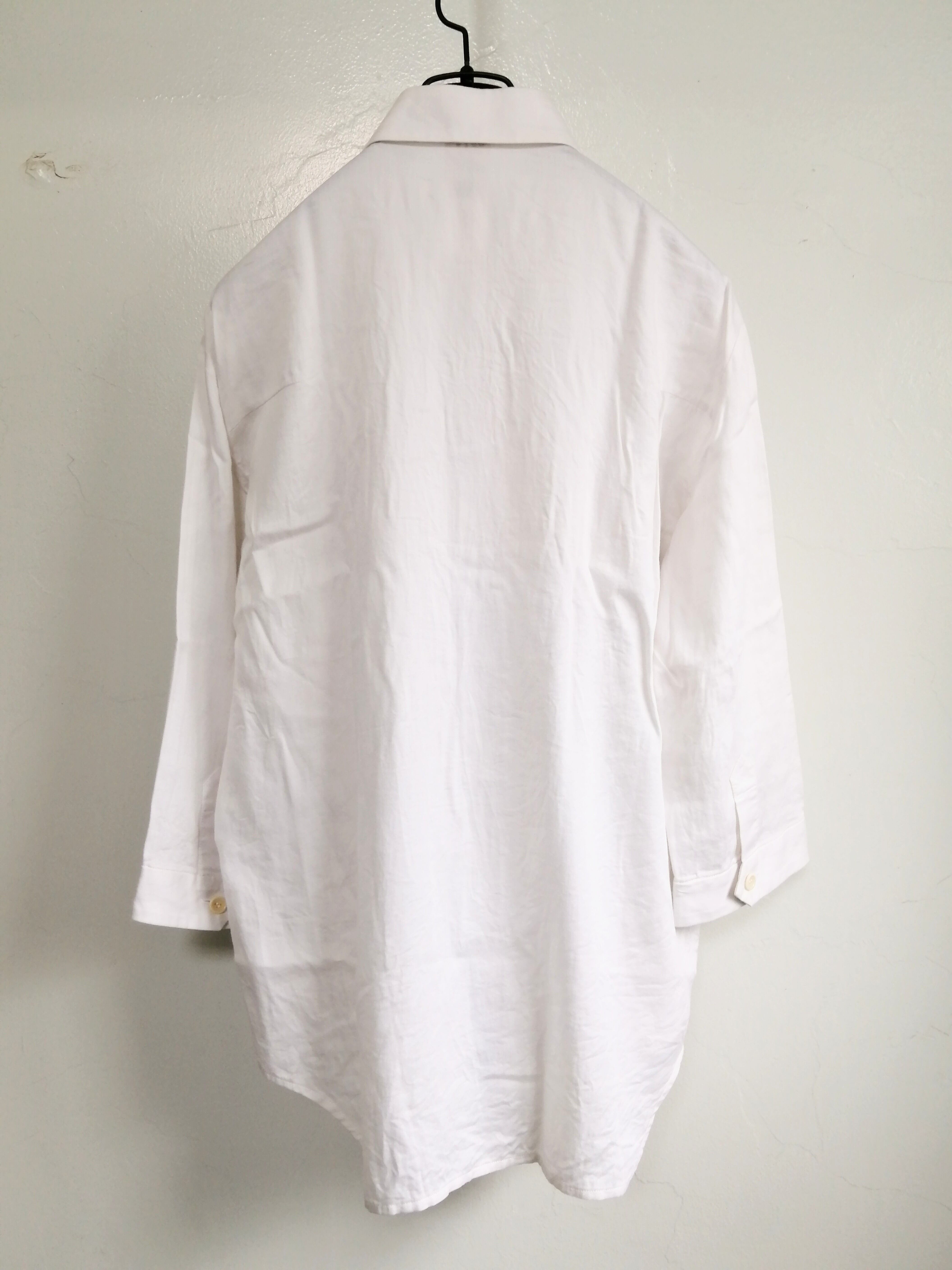 ohta / by color line shirt / オオタ / バイカラーラインシャツ 