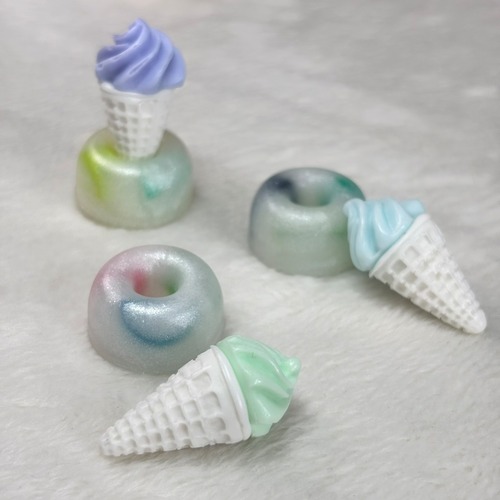 【大粒】ソフトドーナッツ　スパークホイップ【6粒】