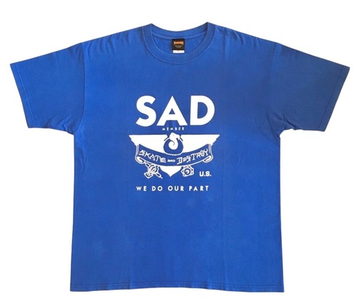 THRASHER SAD S/S Tee