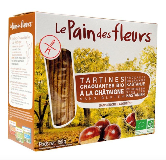 LE PAIN DES FLEURS [オーガニック]クリスプブレッド 栗味 150g