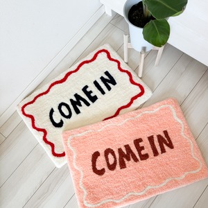Come in message Rug