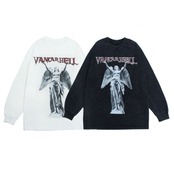 VINTAGE エンジェルスタチュー ロングTシャツ T528