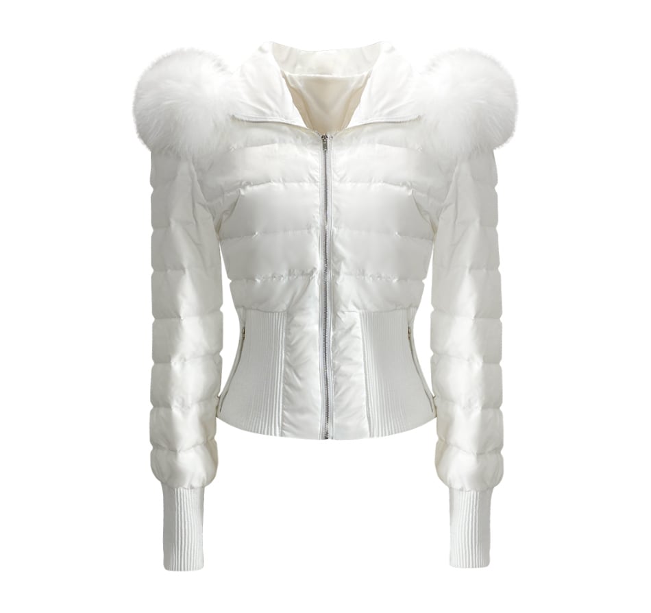 即納商品】スリムウエストショートダウン | LUNA