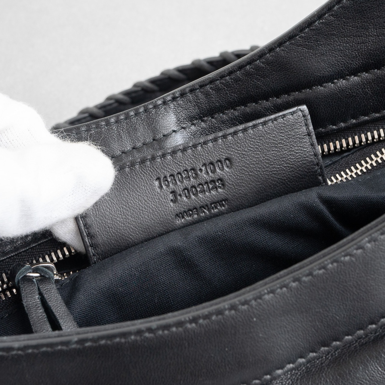 バレンシアガ パートタイム クラシック ラムスキン ブラック レザー