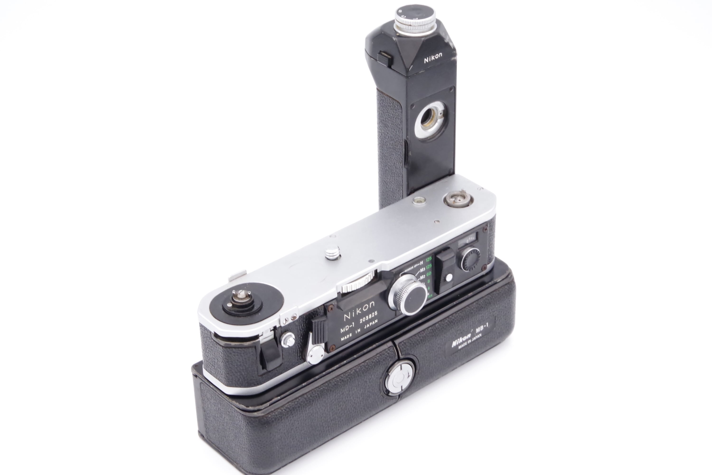 動作確認 ニコン Nikon モータードライブ MD-1 + MB-1 ニコンF2