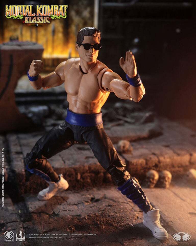 レア　アクションマン　30周年記念限定　ActionSoldier　コンプリート MacfarlaneToys Mortal Kombat Klassic Johnny Cage 7
