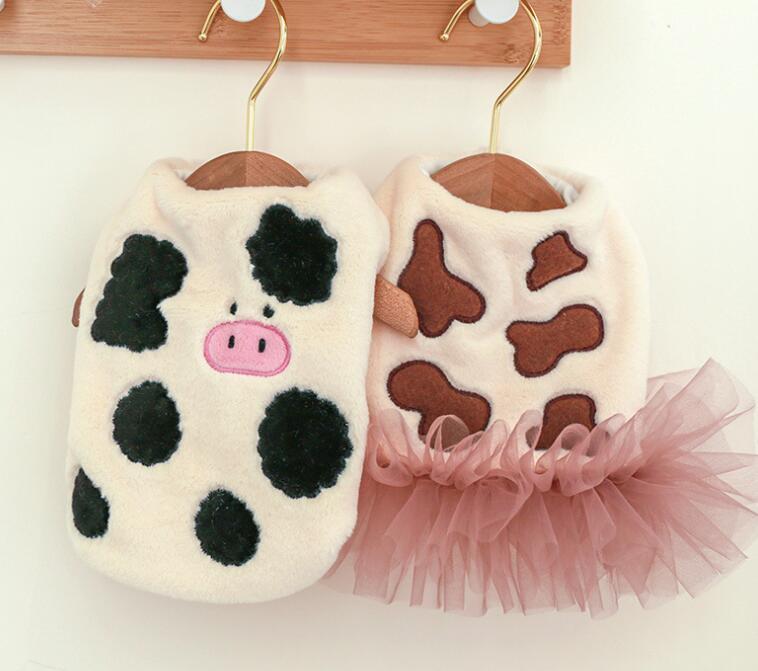 《予約》№3101200 うしさんトップス&チキンワンピース