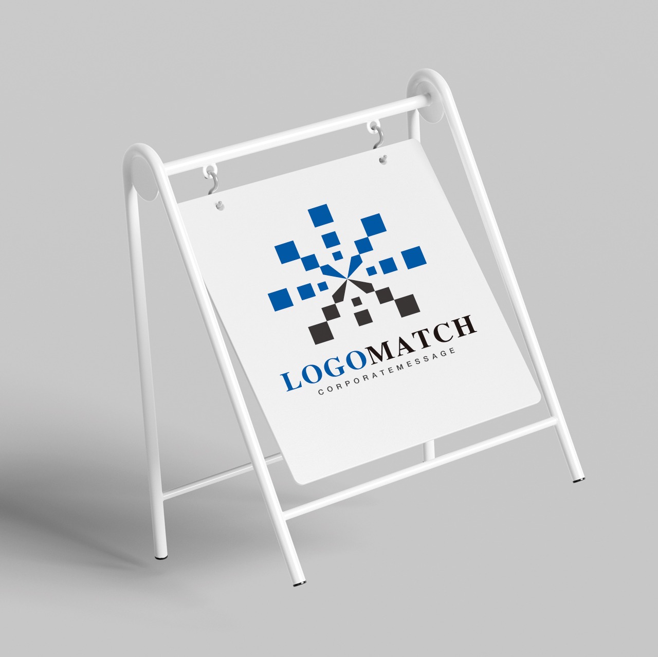 拡散する光のロゴ