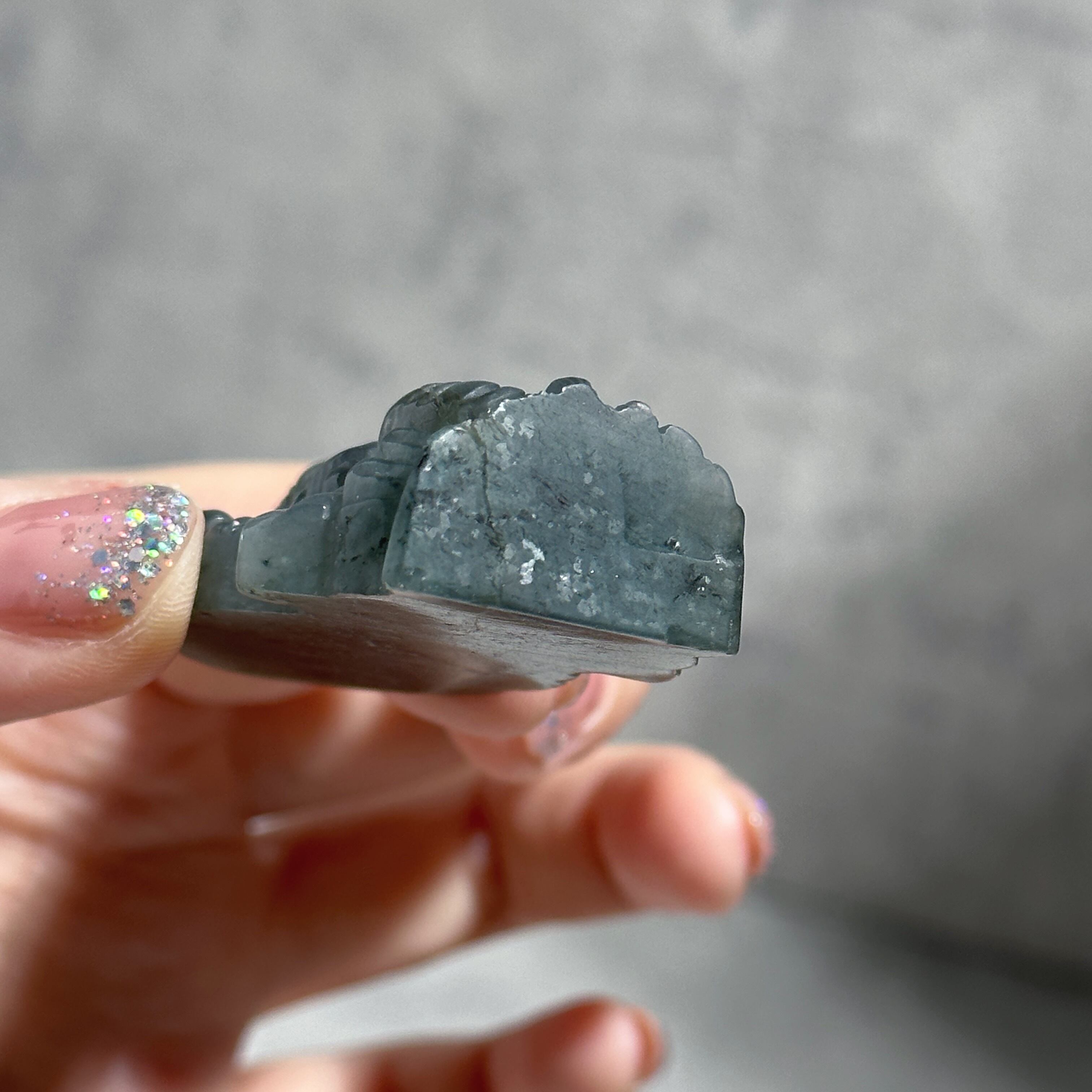 ラブラドライト ガネーシャ23◇ Labradorite Ganesha ◇天然石・鉱物