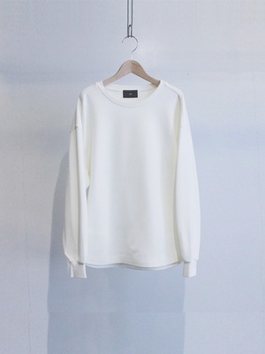 Garage.U.W Ponte Roma BLADE CREW NECK WHITE