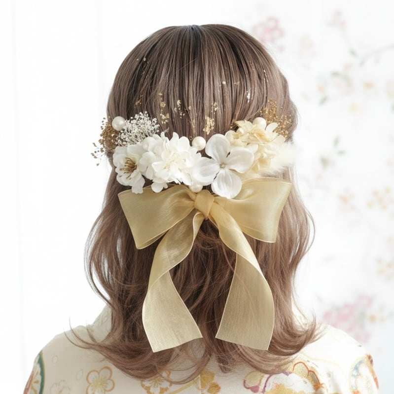 3/27まで毎日発送 Lomeri (ロメリ) お花のヘアアクセサリー専門店