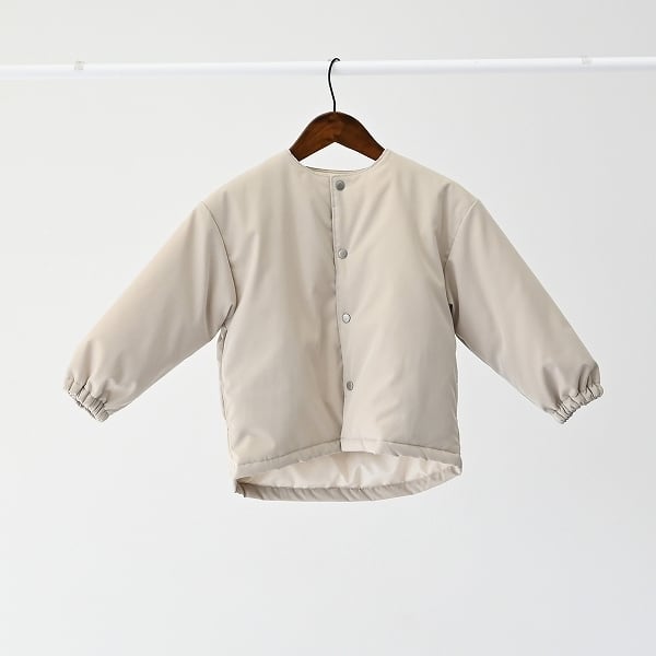 FOV(フォブ) / ノーカラージャケット / サンド / 90-160cm