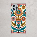 受注生産 iPhoneケース 花束のサイケフォーク柄｜ボタニカル PSYF052A