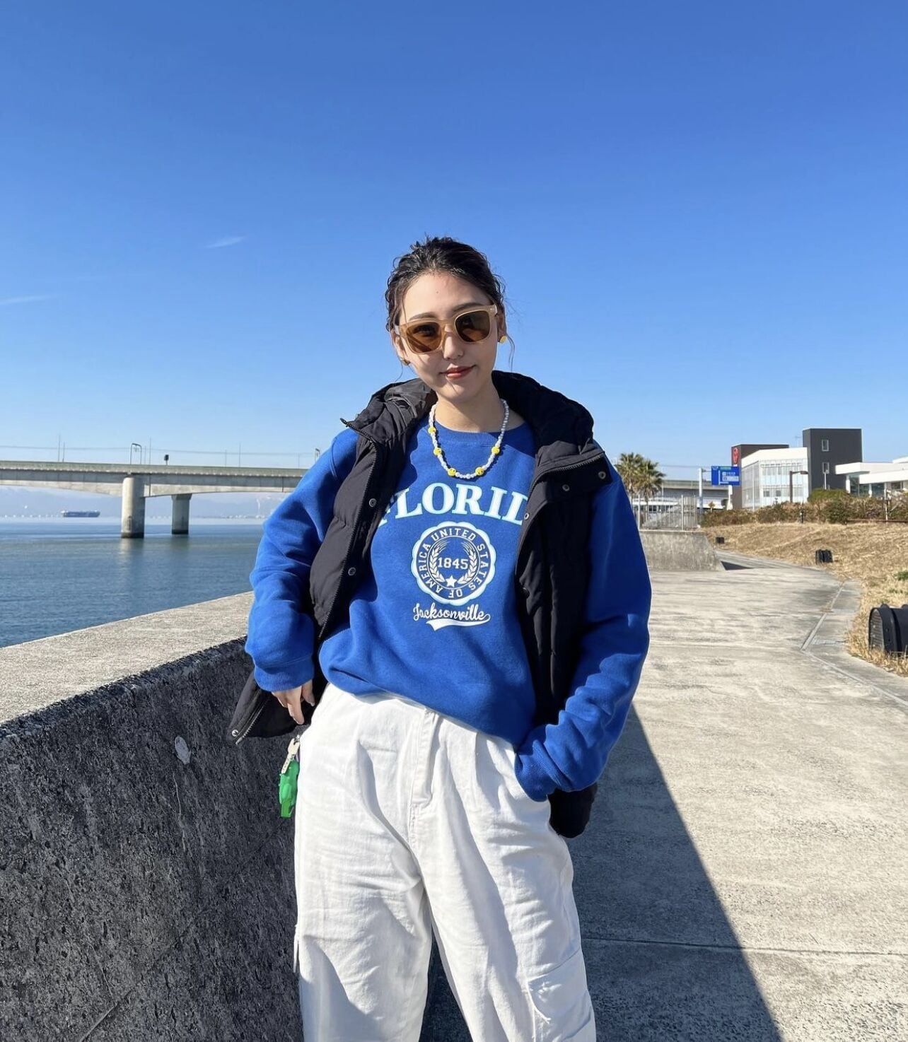 5colors】 square wide sunglasses | FLEX公式｜SNSで話題のアイウェア