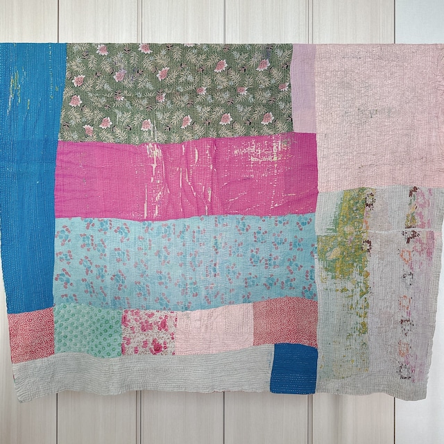 インド ヴィンテージカンタキルト VK006 | 142cm × 200cm