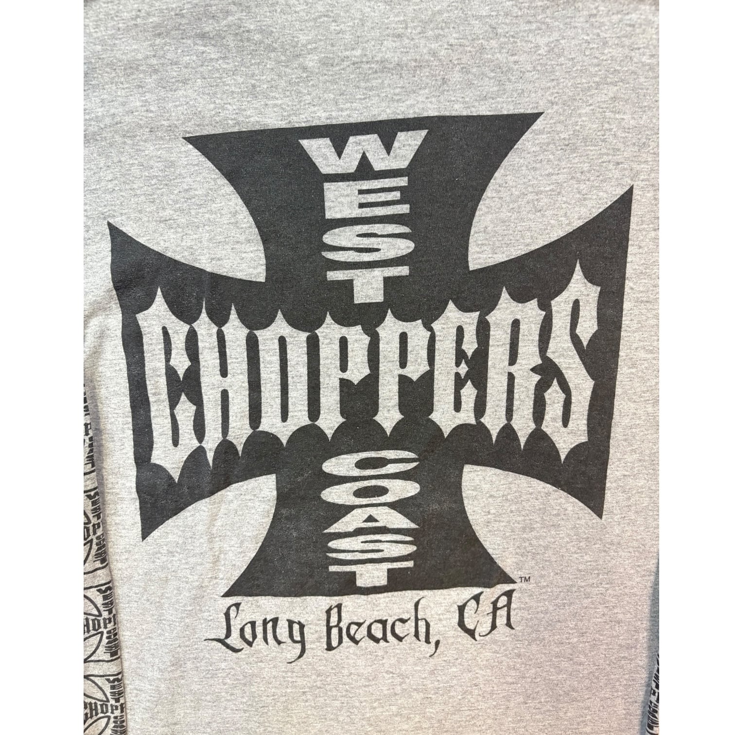 WEST COAST CHOPPERS】ウエストコーストチョッパーズ 両袖ロゴロングT