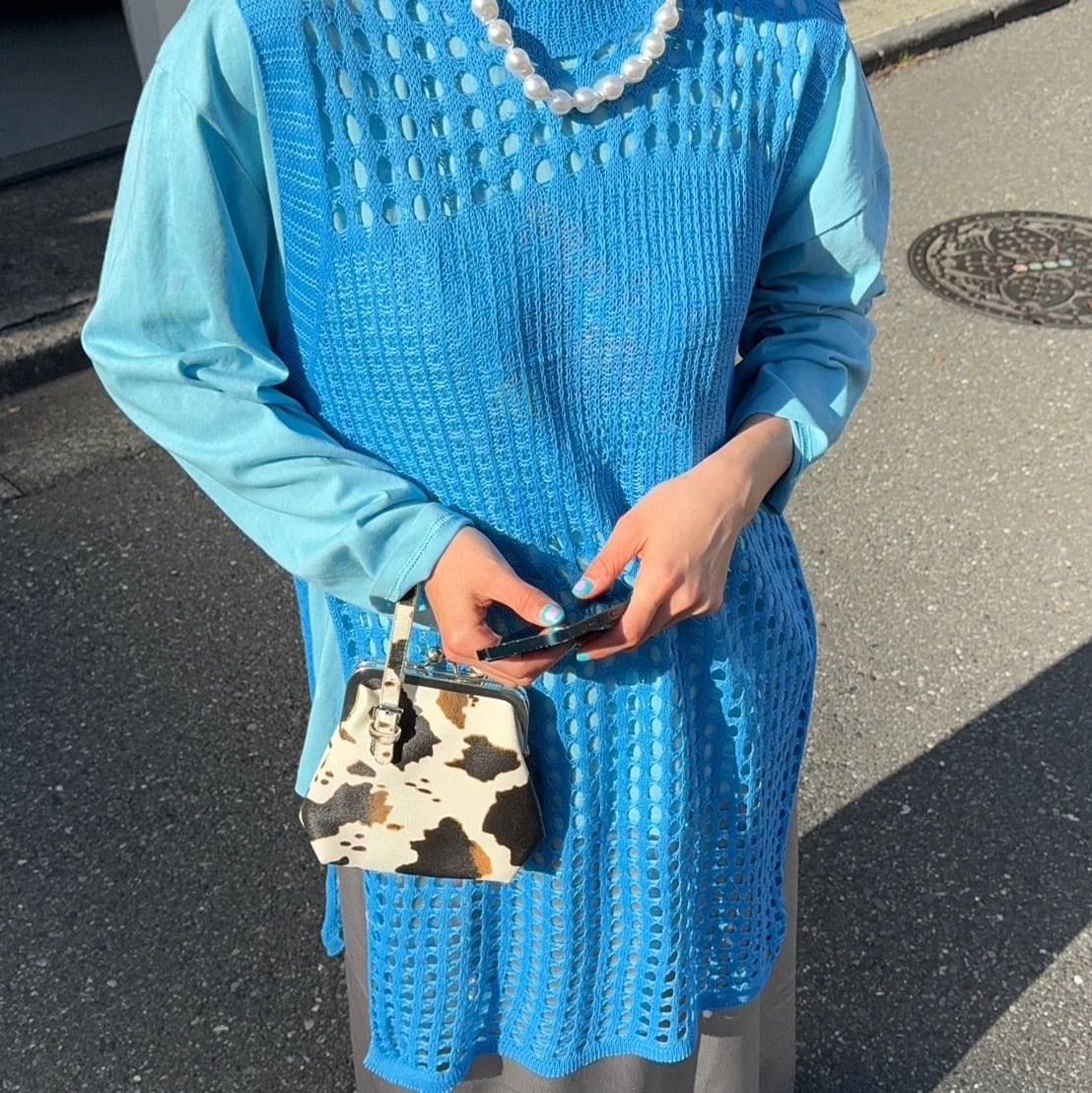 メッシュスリットワンピース_LN02582