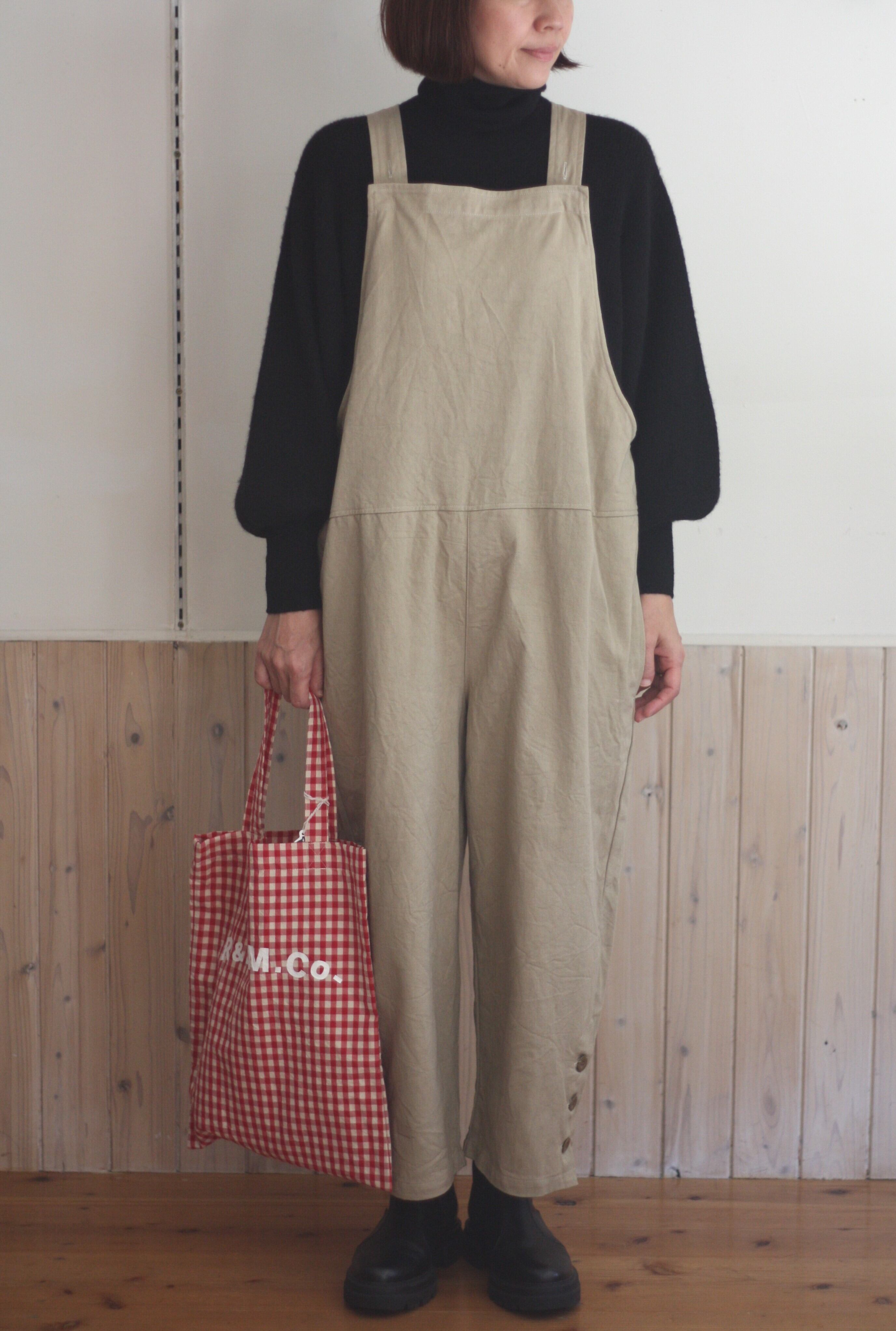 Le pivot ルピボット バックサテンベイカーラフパンツ ベージュ | tous