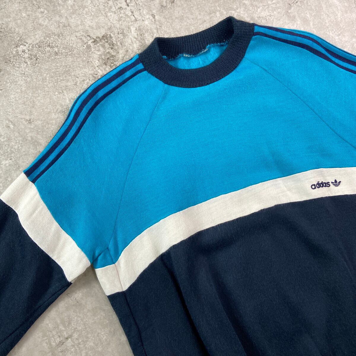 70~80年代 VENTEX社製 adidas アディダス ワンポイントロゴフェルト