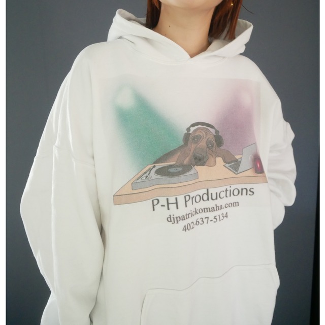 Productions dog print pullover