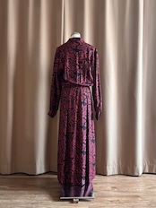 Liz Claiborne paisley pattern dress-4473-12