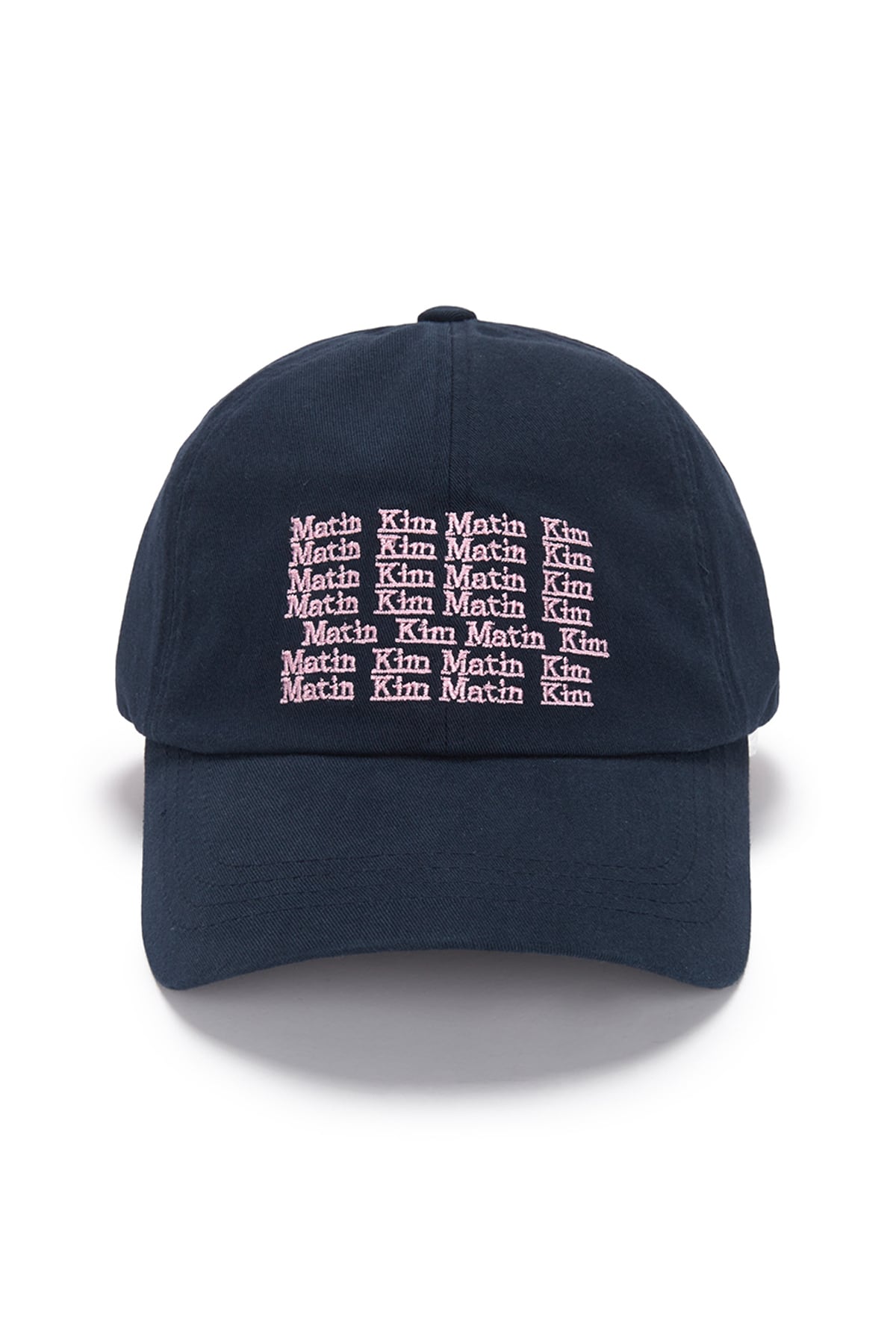 Matin Kim] LETTERING BALL CAP IN NAVY 正規品 韓国ブランド 韓国通販