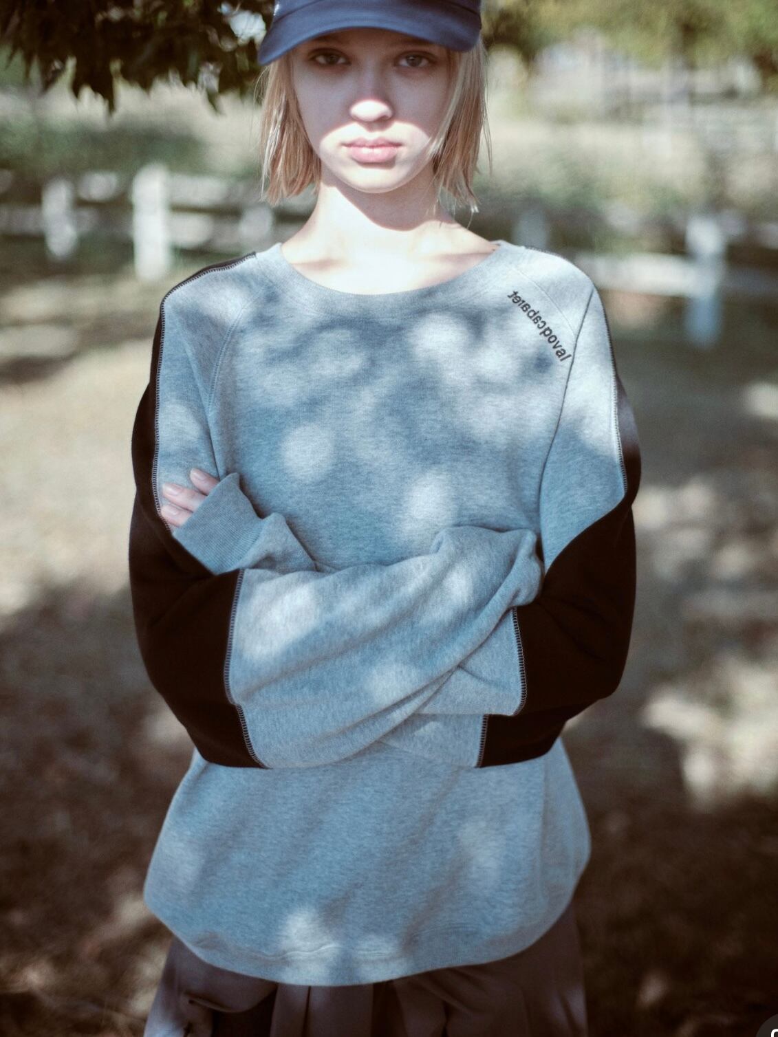CABARET POVAL / WARM-UP CREWNECK SWEATSHIRT - GREY | DEXIM CABARET POVAL / WARM-UP CREWNECK SWEATSHIRT - GREY | DEXIM