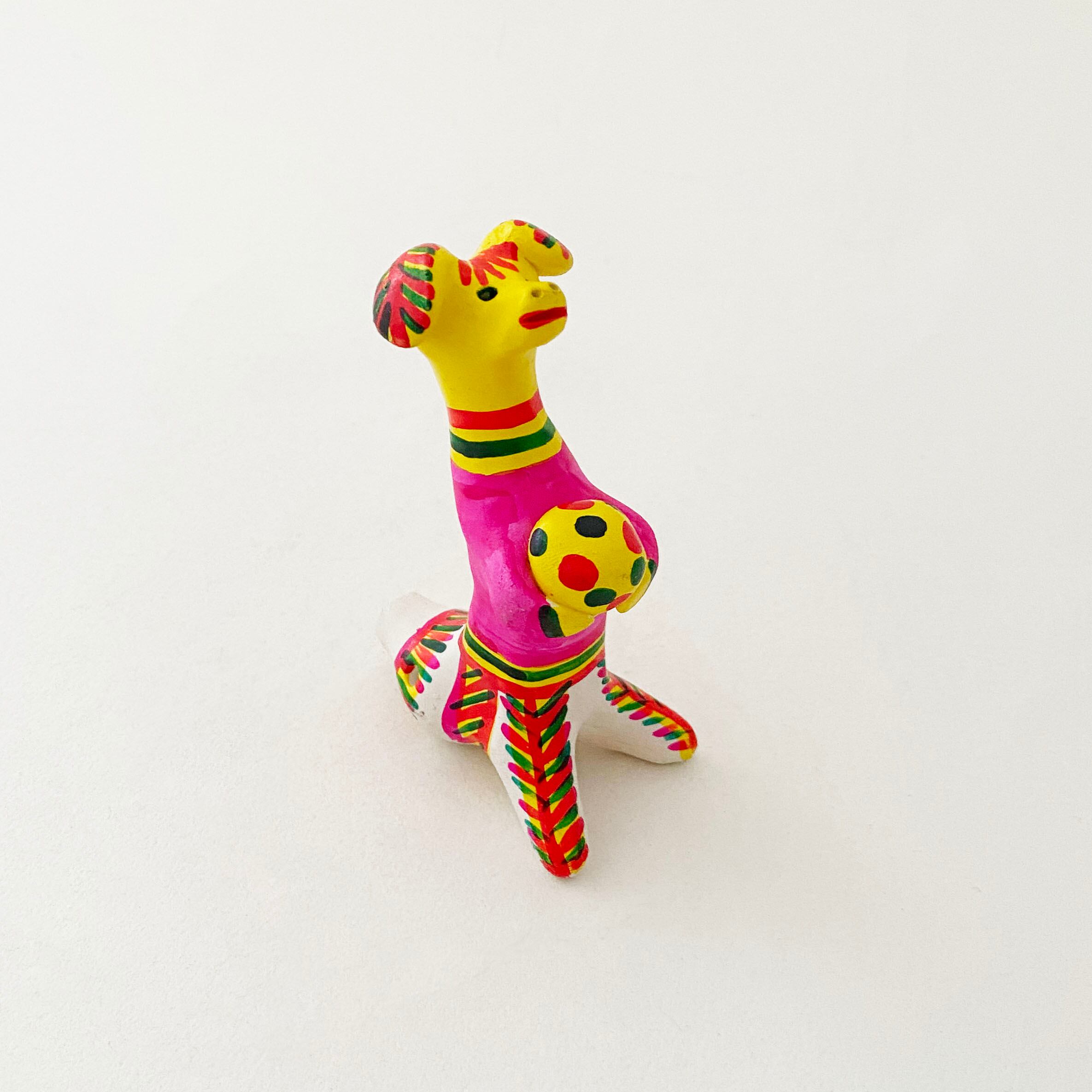 フィリモノヴォ土人形 犬 Kokeshka