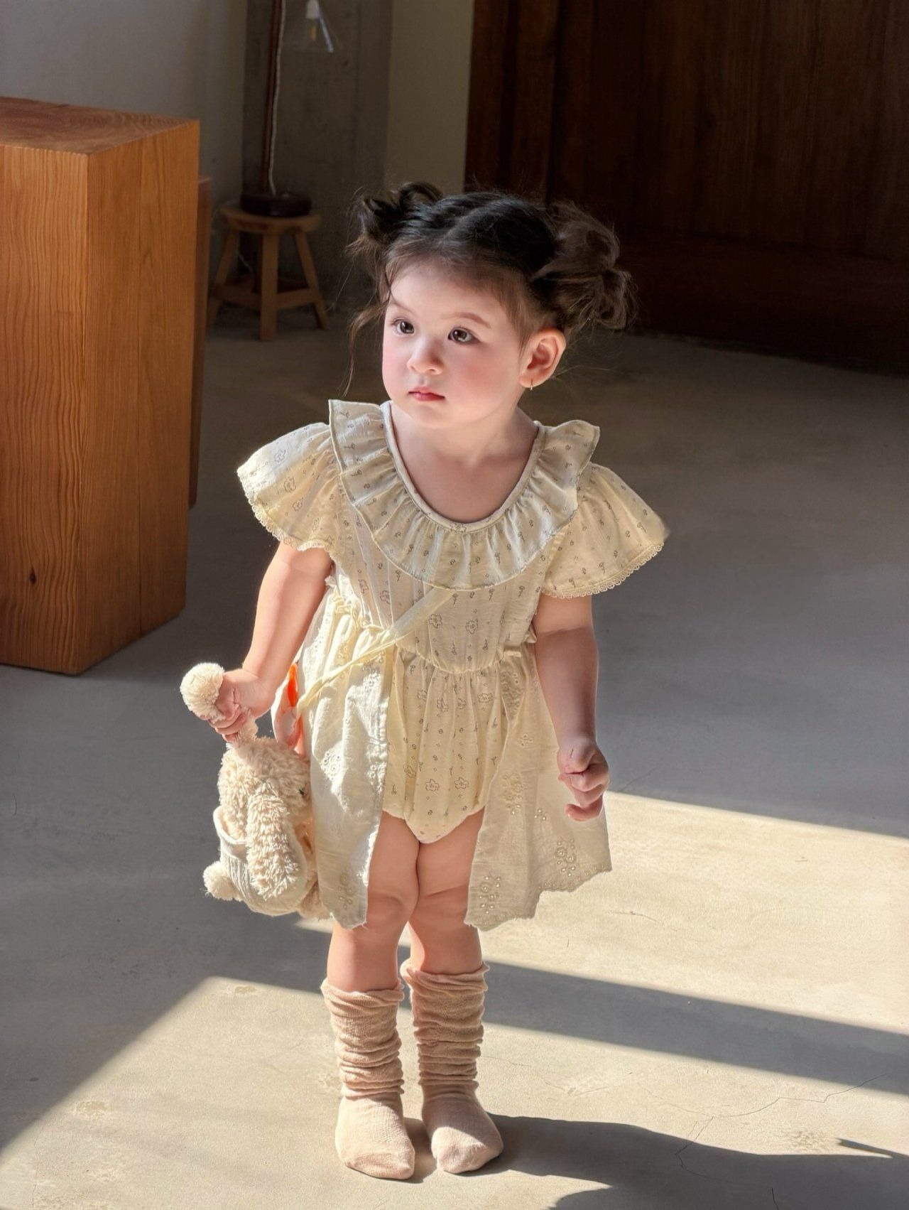 [my daughter] Baby Romance Dress Bodysuit / [마이다럴] 베이비로망드레스슈트