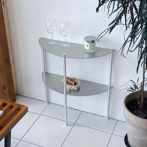 halfmoon display shelf / ハーフムーン ディスプレイ シェルフ カフェ ２段 北欧 韓国家具