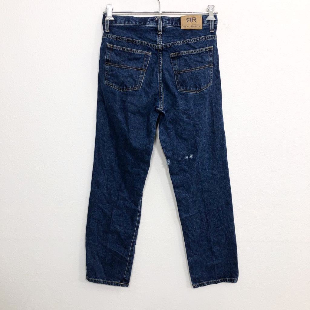 REAL RANCH デニムパンツ W30 インディゴ 古着卸 アメリカ仕入 2207-52