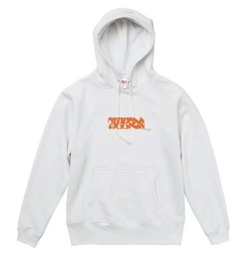 HOODIE "CALLIGRAPHY ORANGE"