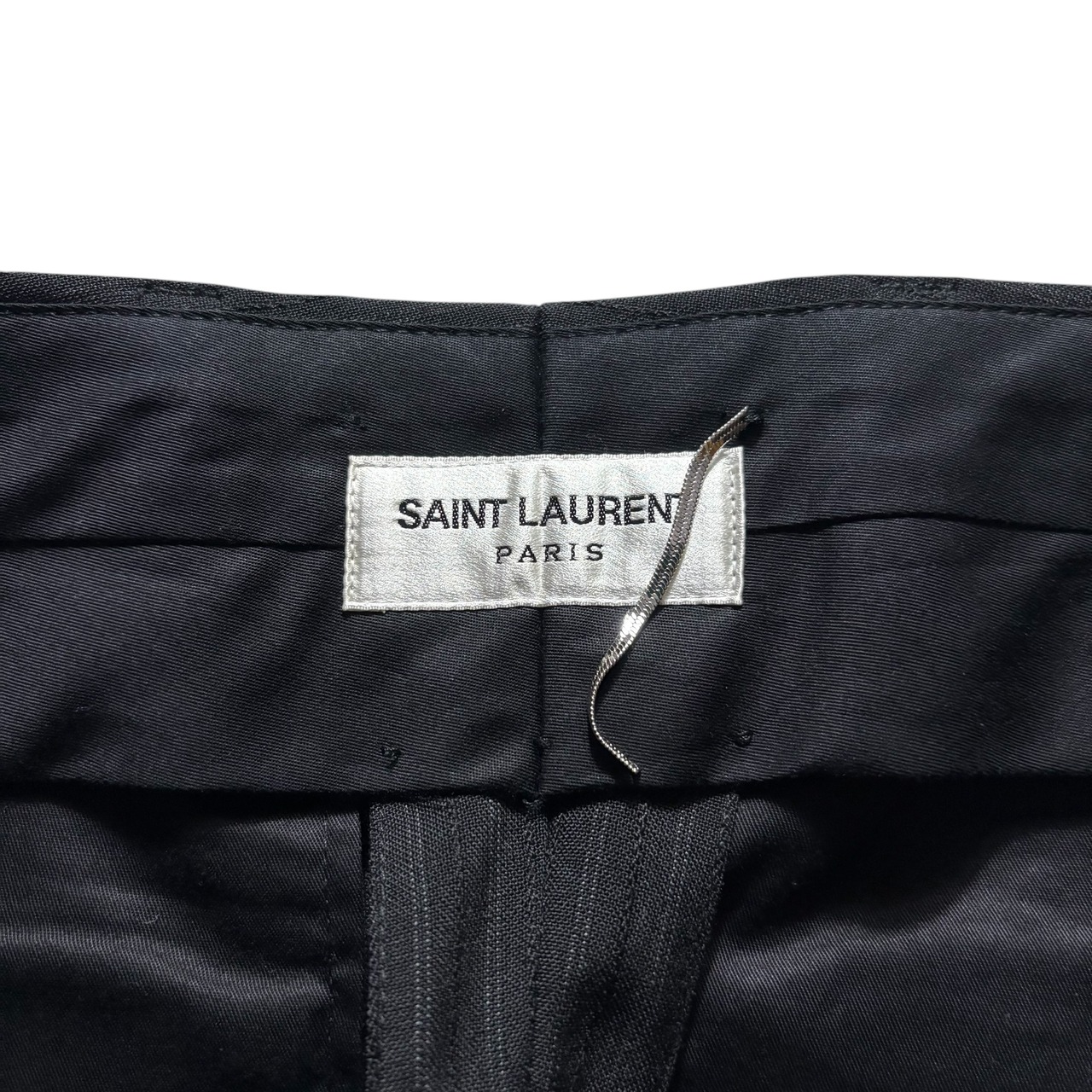 SAINT LAURENT PARIS stripe slacks