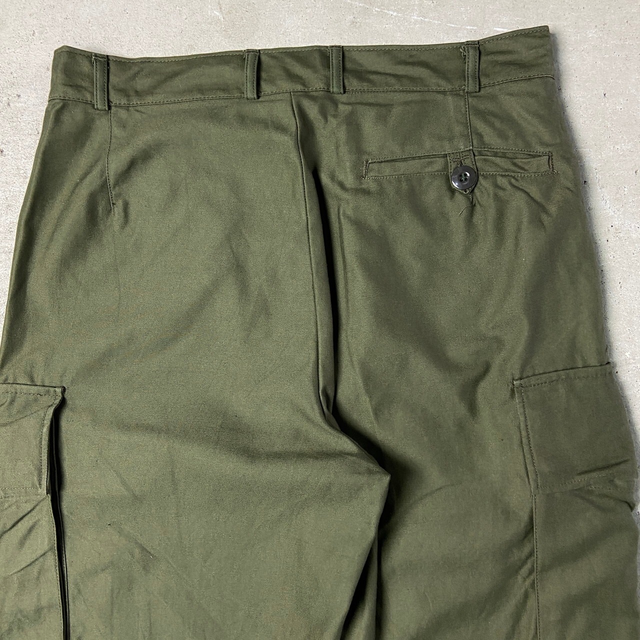 80年代 オランダ軍 ナイフポケット フィールドカーゴパンツ メンズW32 