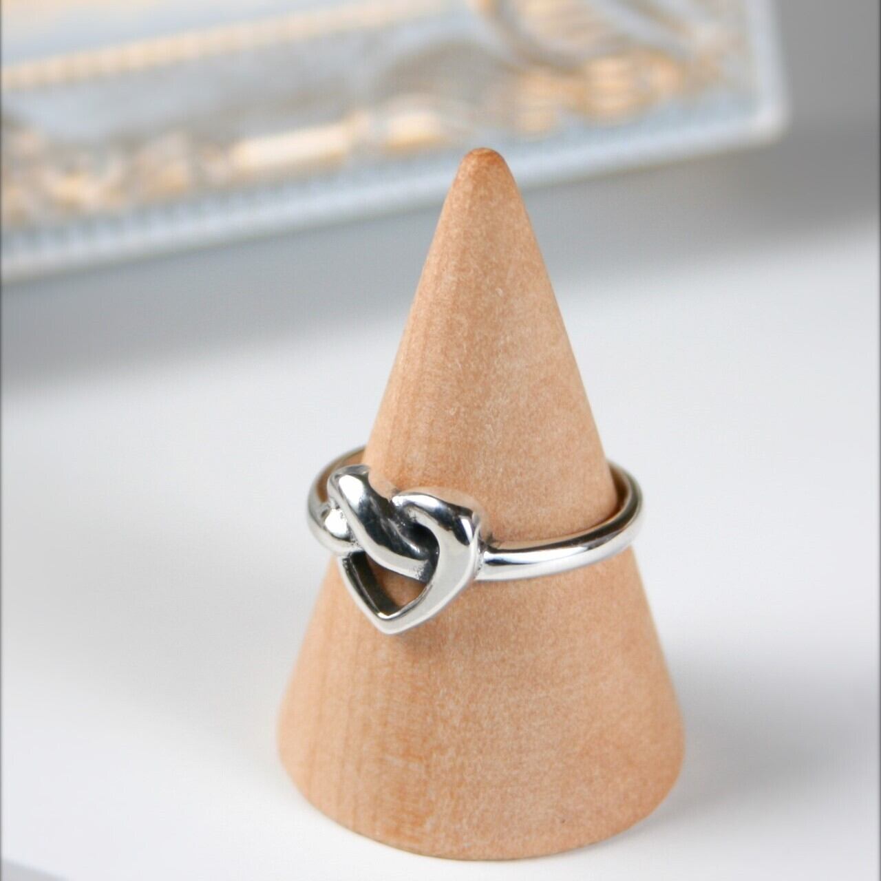 ハートノットシルバーリング【rng128】 | PANDA VOYAGE（パンダ