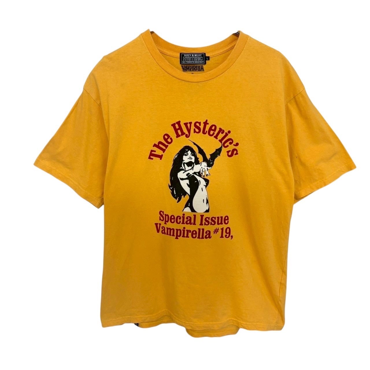 HYSTERIC GLAMOUR ヒステリックグラマー Tシャツ L センターロゴ