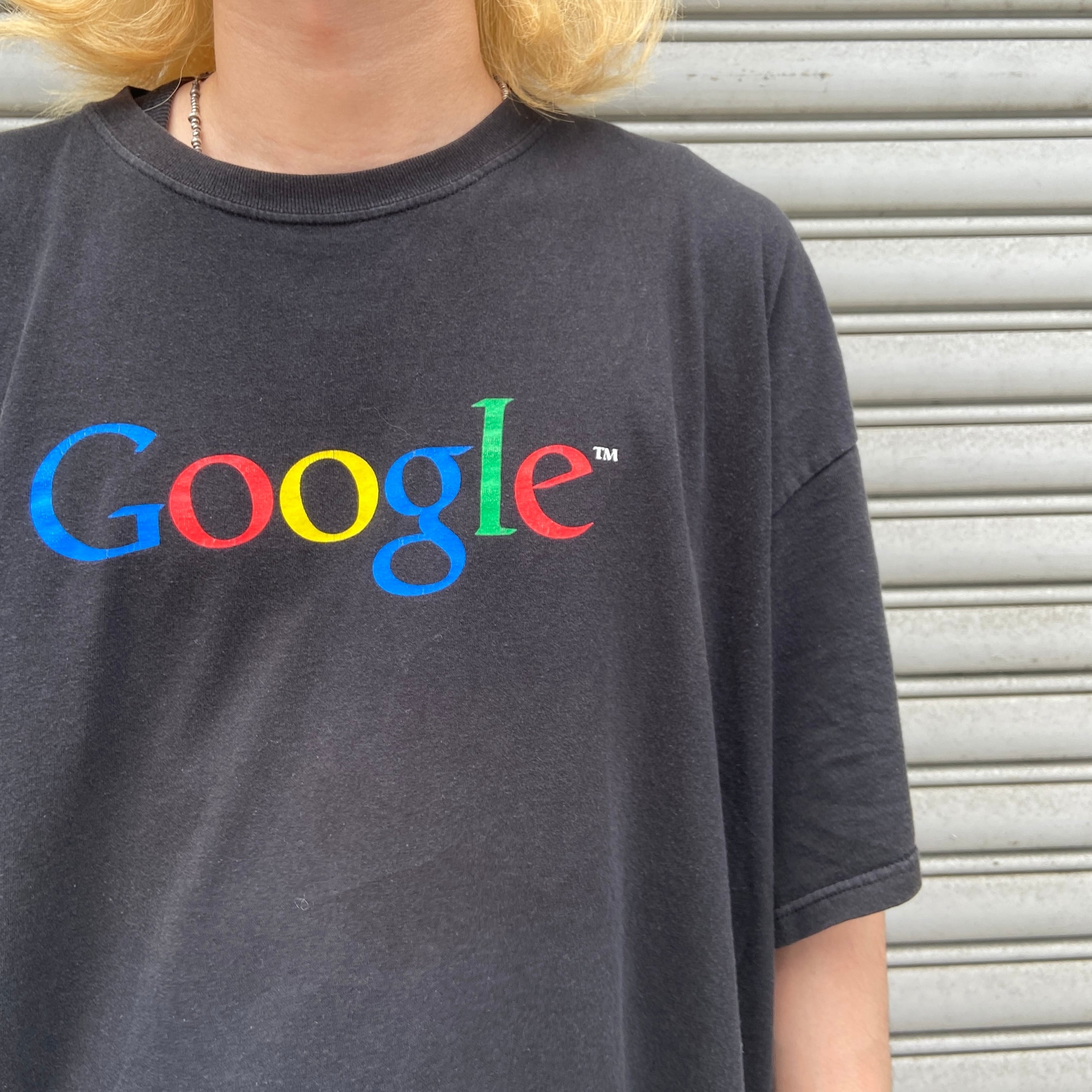 Google 企業ロゴ Tシャツ M OURAYボディ グーグル プリント