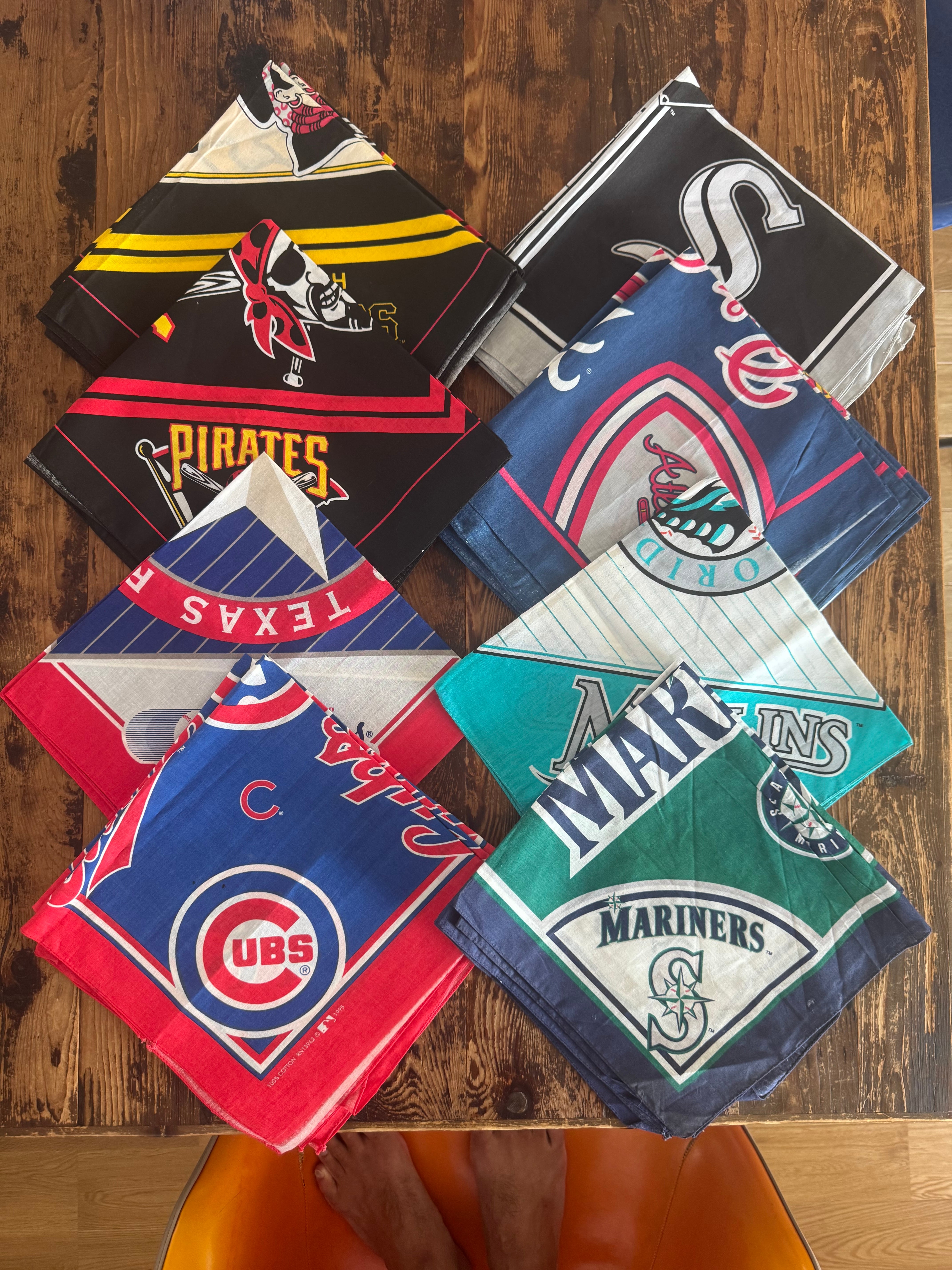 1990's DEADSTOCK MLB Bandana | Rei-mart