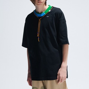 ★CONTRAST STITCH NECKLACE DESIGN T（unisex)　　　A0604