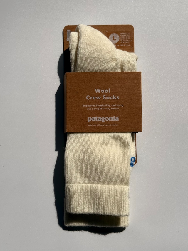 USA製 “patagonia” Wool Crew Socks made in USA
