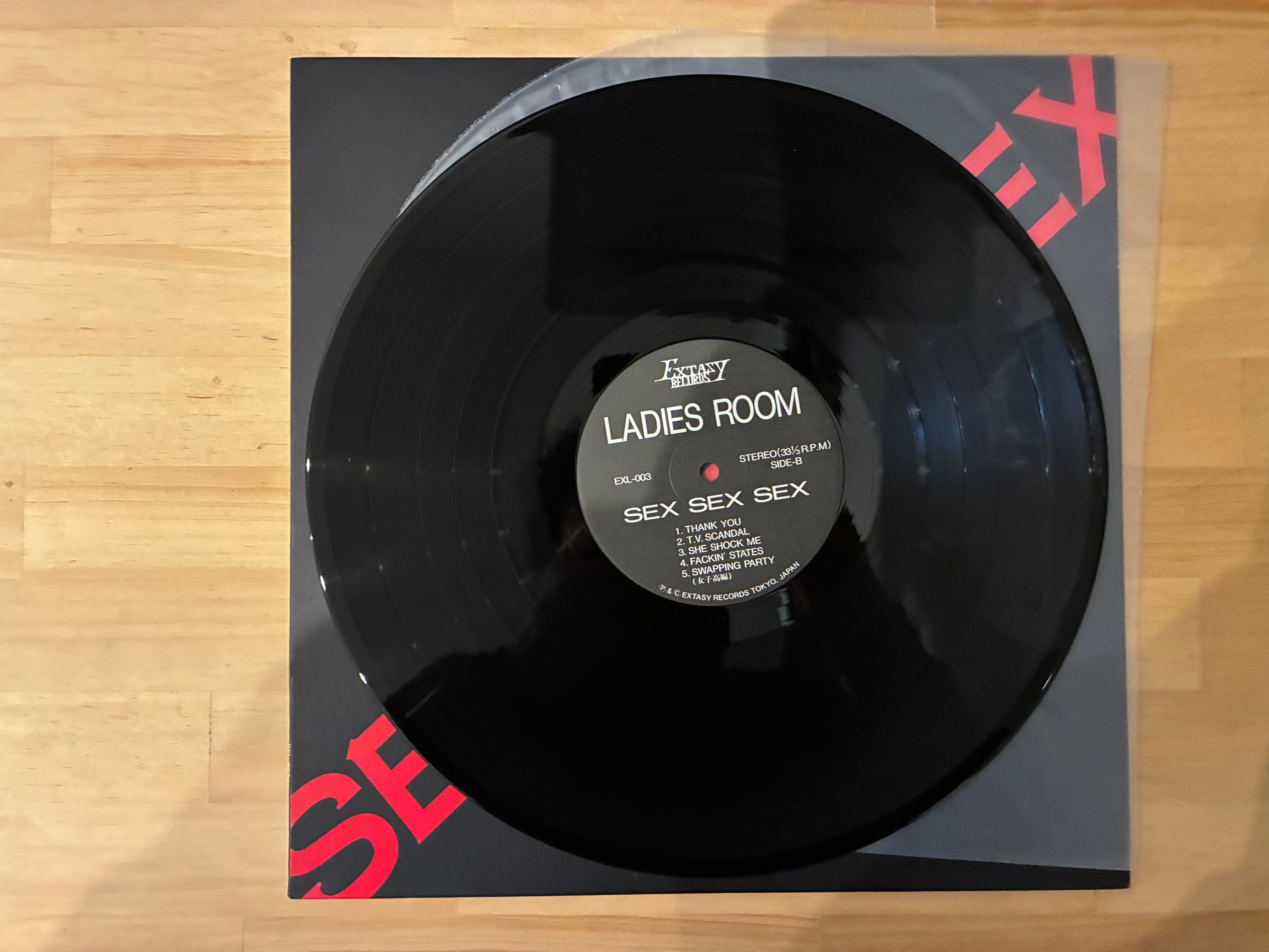 LADIES ROOM / SEX SEX SEX | sixteen records (シックスティーンレコード)