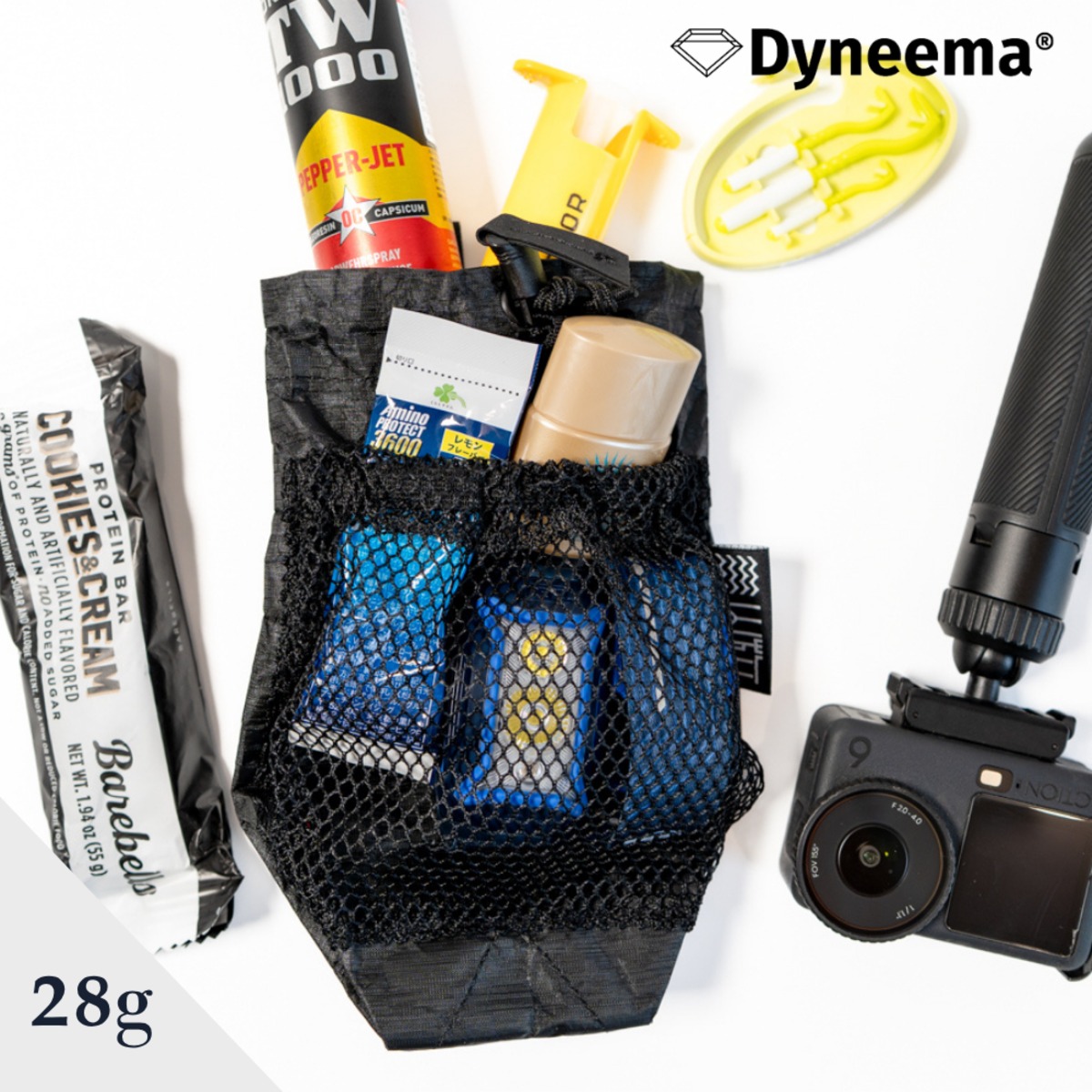 ダイニーマ製ショルダーポケット（登山/小物入れ/ショルダーポケット 
