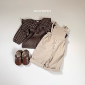 ミミマーケット / mimimarket / コーデュロイサロペット / 韓国子供服 / キッズ / 26winter〖取寄〗*S~L*