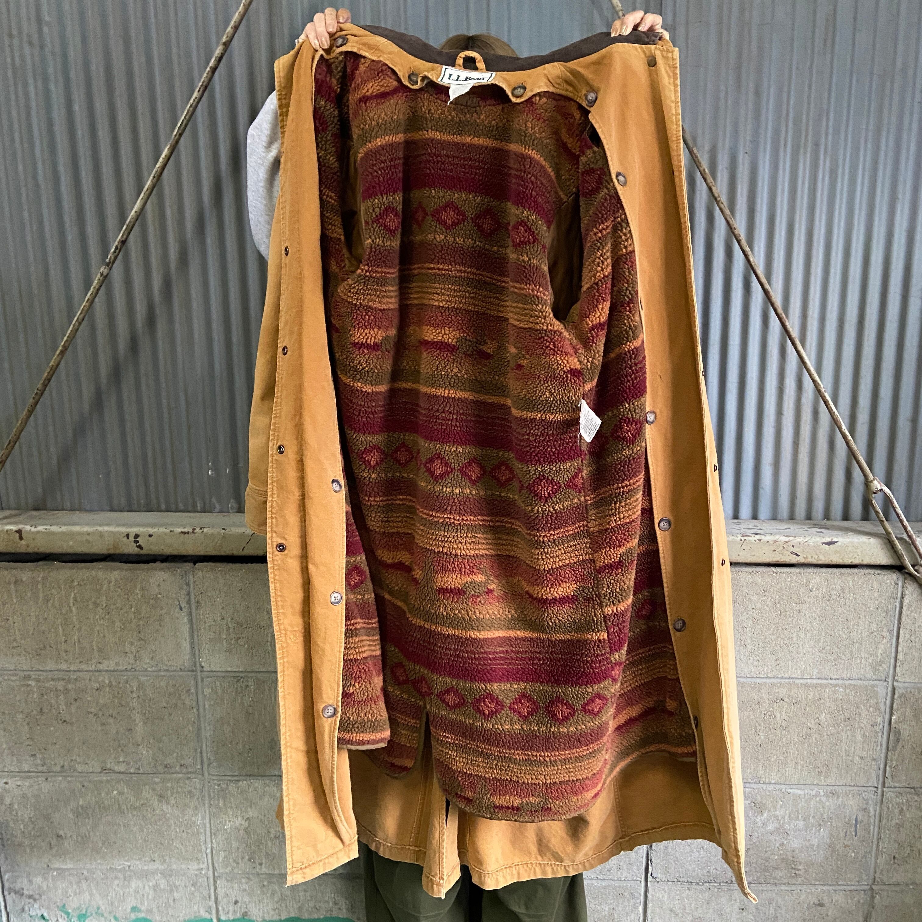 80年代 L.L.Bean エルエルビーン ハンティングコート メンズL相当 古着