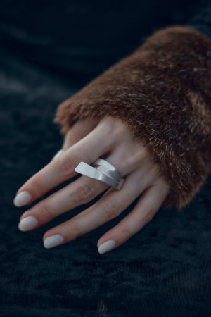 Cat’s Whisker Ring